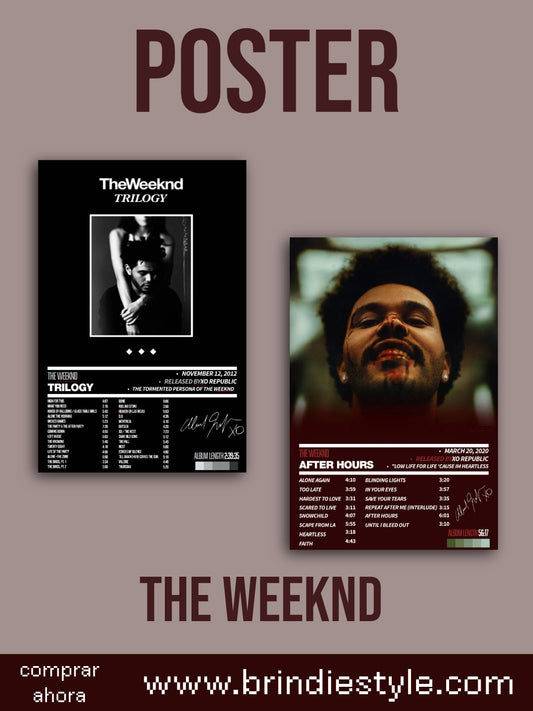 Posters The Weeknd x3