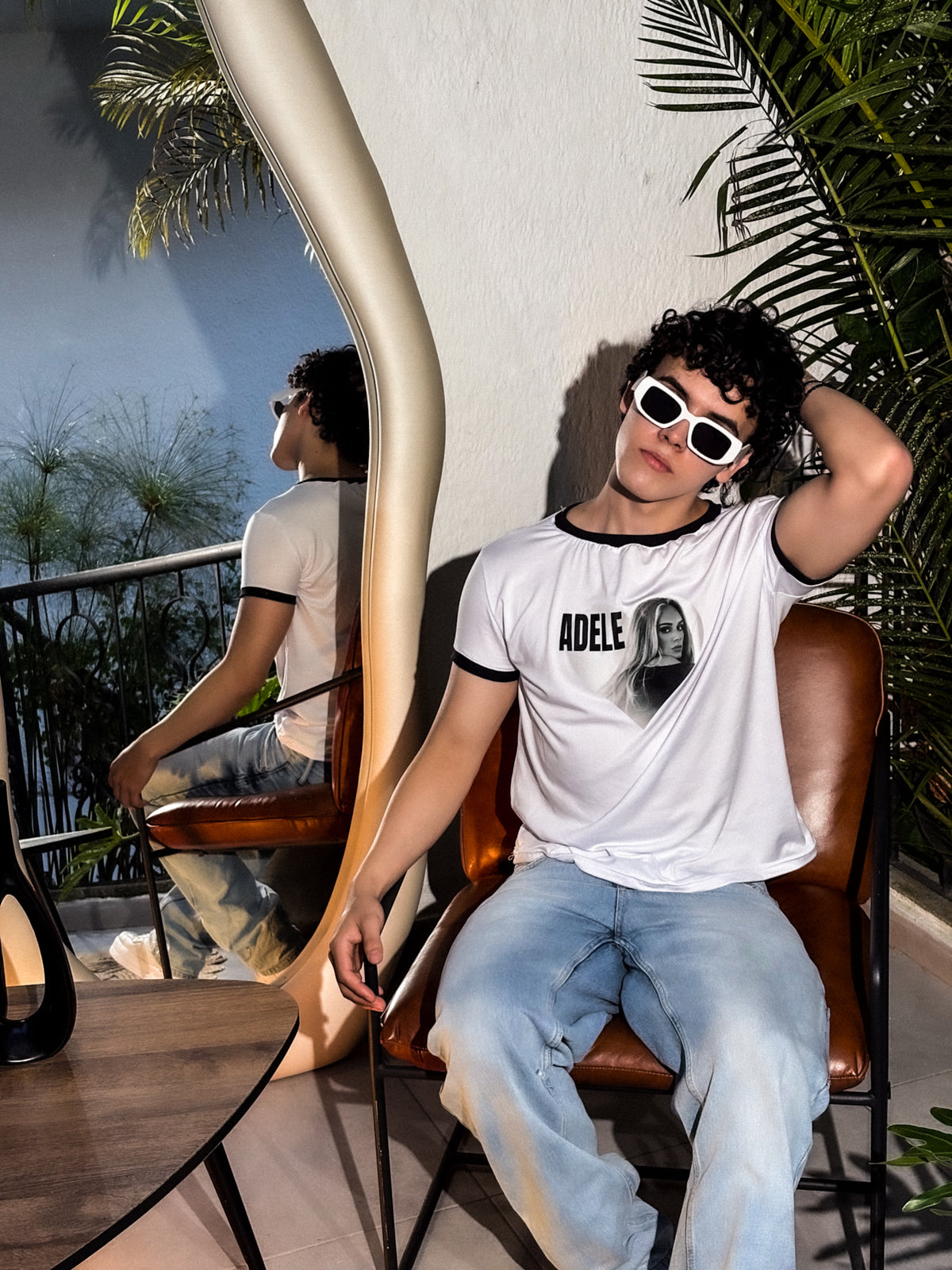 Ringer Tee Adele | Lanilla Licrada