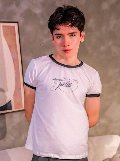 Ringer Tee Ariana Grande Petal | Lanilla Licrada