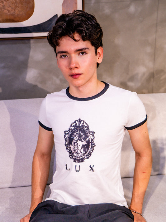 Ringer Tee Lux Rosalía | Lanilla Licrada | B&R Indie Style