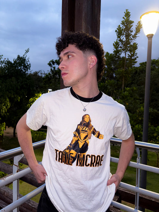 Basic Tee "Tate McRae" - Edición Limitada (Blanca)