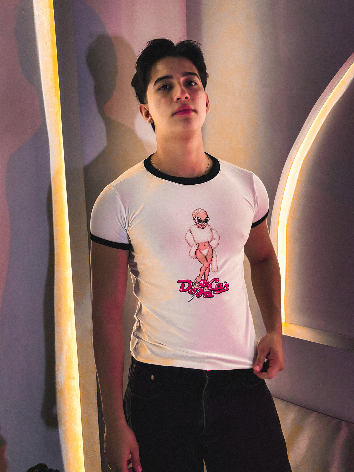 Ringer Tee Doja Cat - Edición Exclusiva | Lanilla Licrada