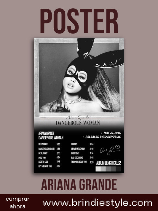 Posters Ariana Grande x3