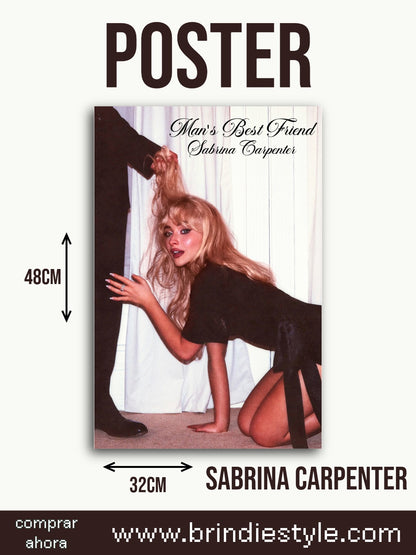 Pack de 3 Pósters – Sabrina Carpenter Man's Best Friend
